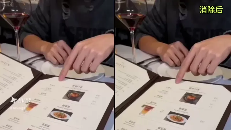 视频去动态水印效果