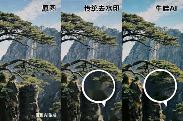 AI无痕去除,拒绝涂抹感